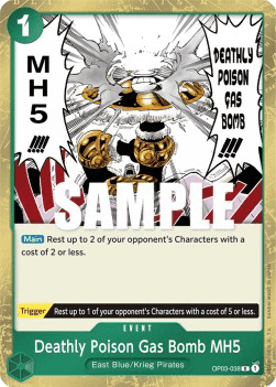 OP03-038 Deathly Poison Gas Bomb MH5