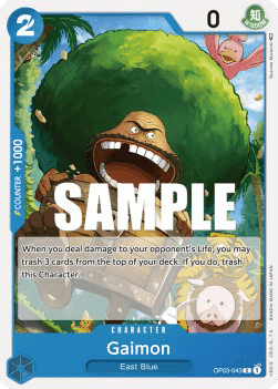 OP03-043 Gaimon