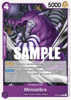 OP03-068 Minozebra