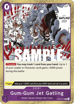 OP03-072 Gum-Gum Jet Gatling