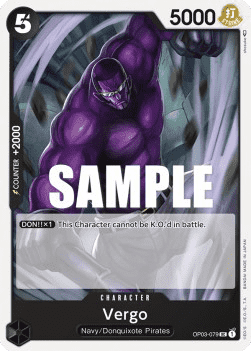 OP03-079 Vergo
