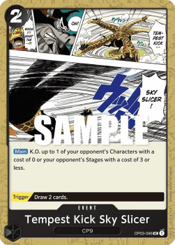 OP03-096 Tempest Kick Sky Slicer