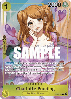 OP03-112AA Charlotte Pudding
