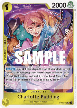 OP03-112 Charlotte Pudding