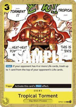 OP03-120 Tropical Torment