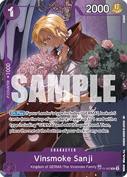 OP10-063TR Vinsmoke Sanji