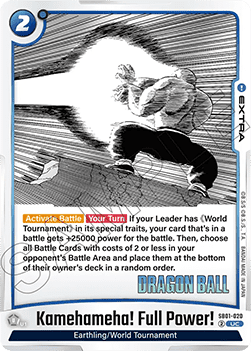 SB01-020 Kamehameha! Full Power!