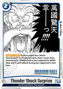 SB01-022 Thunder Shock Surprise
