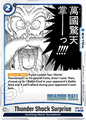 SB01-022 Thunder Shock Surprise