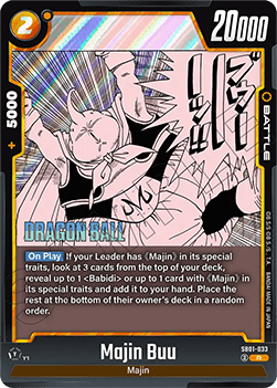 SB01-033 Majin Buu