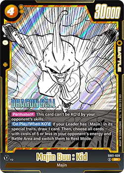 SB01-039 Majin Buu : Kid