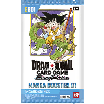Dragon Ball Super - SB01 Manga Booster 01 Booster Pack